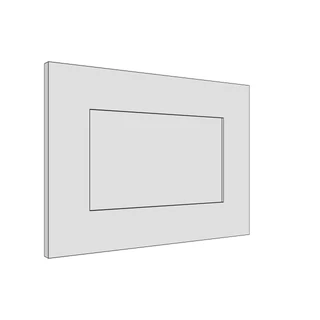 497 × 357mm shaker door