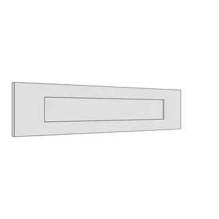 597 × 140mm shaker door