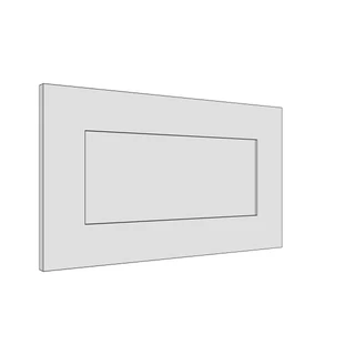 597 × 342mm shaker door