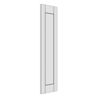 197 × 897mm shaker v-groove door