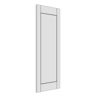 297 × 897mm shaker v-groove door