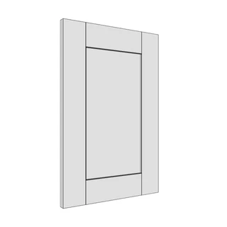 391 × 597mm shaker v-groove door