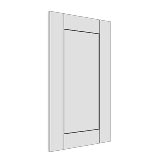 397 × 717mm shaker v-groove door