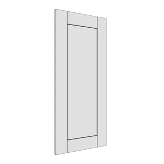 397 × 895mm shaker v-groove door