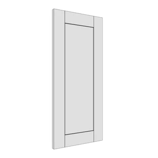 397 × 897mm shaker v-groove door