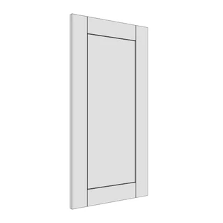 447 × 897mm shaker v-groove door