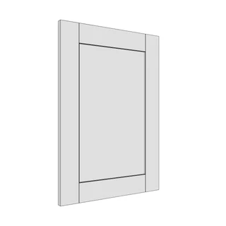 497 × 717mm shaker v-groove door