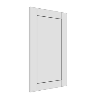 497 × 895mm shaker v-groove door
