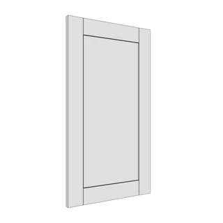 497 × 897mm shaker v-groove door