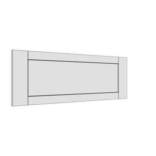 797 × 283mm shaker v-groove door