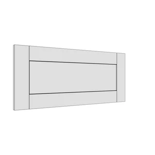 797 × 342mm shaker v-groove door