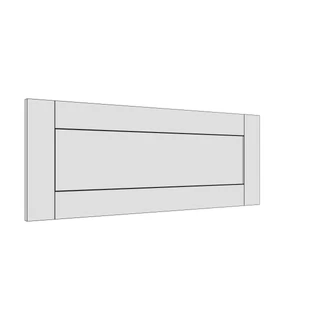 897 × 342mm shaker v-groove door
