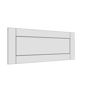 897 × 357mm shaker v-groove door