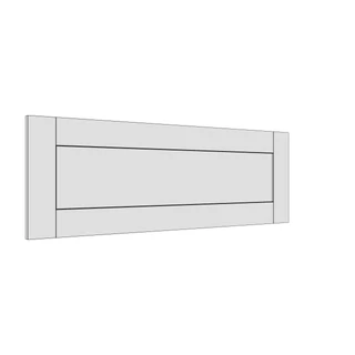997 × 342mm shaker v-groove door