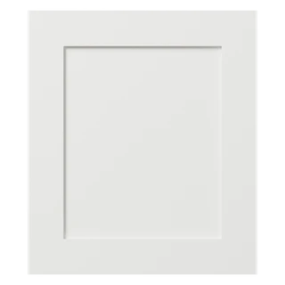 297 × 342mm skinny shaker replacement door for Howdens pan & deep drawer fronts