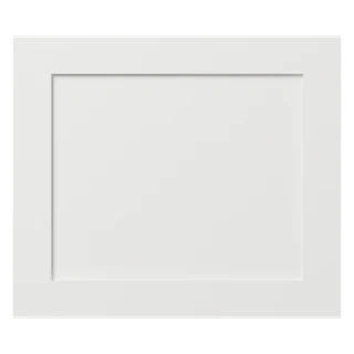 397 × 342mm skinny shaker replacement door for Howdens pan & deep drawer fronts