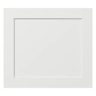 397 × 357mm skinny shaker replacement door for Howdens wall unit doors