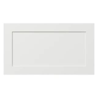 497 × 283mm skinny shaker replacement door for Howdens pan & deep drawer fronts