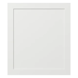 497 × 570mm skinny shaker replacement door for Howdens drawerline base doors