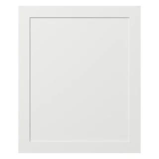 497 × 597mm skinny shaker replacement door for Howdens corner unit doors