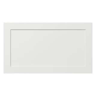 597 × 342mm skinny shaker replacement door for Howdens pan & deep drawer fronts