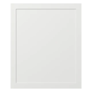 597 × 715mm skinny shaker replacement door for Howdens base unit doors