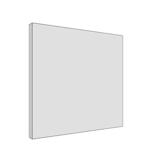 297 × 283mm slab door