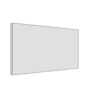 397 × 227mm slab door