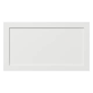397 × 227mm super skinny shaker replacement door for Howdens pan & deep drawer fronts