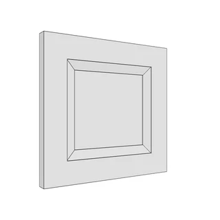 297 × 283mm v shaker door
