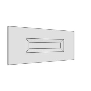 397 × 170mm v shaker door