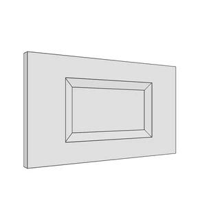 397 × 227mm v shaker door