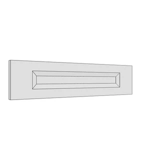 597 × 140mm v shaker door