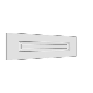 598 × 170mm v shaker door