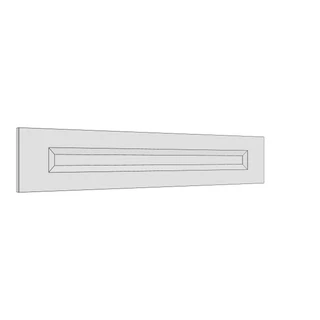 897 × 170mm v shaker door