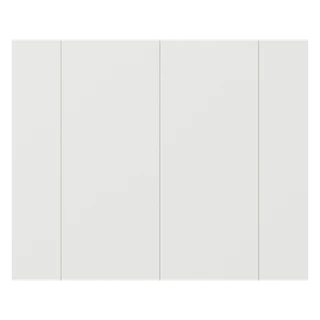 197 × 160mm v-groove replacement door for Howdens drawer fronts