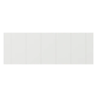 397 × 140mm v-groove replacement door for Howdens drawer fronts