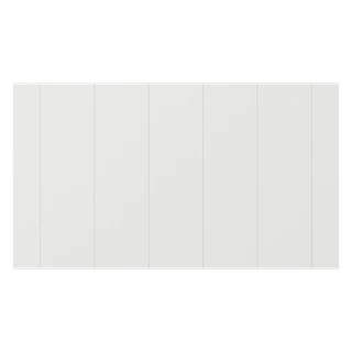 397 × 227mm v-groove replacement door for Howdens pan & deep drawer fronts