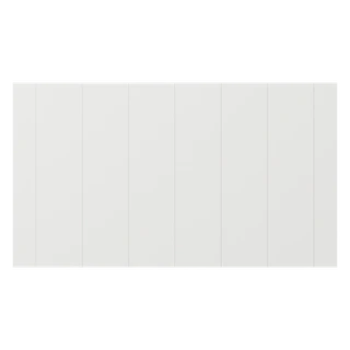 497 × 283mm v-groove replacement door for Howdens pan & deep drawer fronts