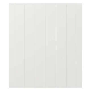 497 × 570mm v-groove replacement door for Howdens drawerline base doors