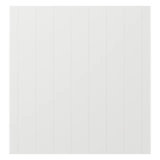 571 × 597mm v-groove replacement door for Howdens appliance & integrated doors