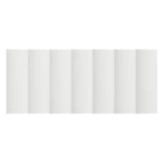 397 × 170mm wide cove replacement door for Howdens drawer fronts