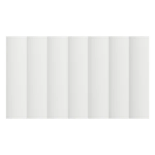 397 × 227mm wide cove replacement door for Howdens pan & deep drawer fronts