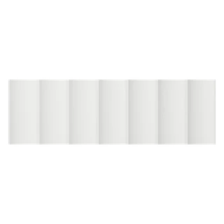447 × 140mm wide cove replacement door for Howdens drawer fronts