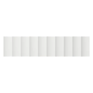 597 × 140mm wide cove replacement door for Howdens drawer fronts