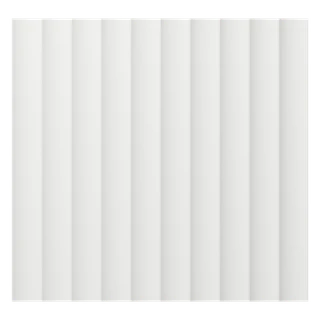 597 × 570mm wide cove replacement door for Howdens drawerline base doors