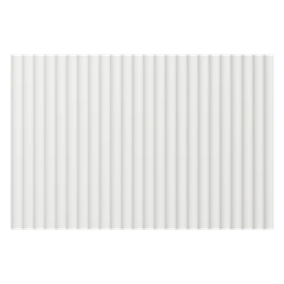 597 × 397mm coved replacement door for IKEA METOD wall cabinet doors