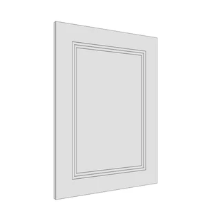 597 × 797mm art deco shaker door