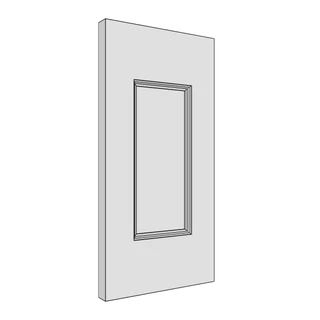 197 × 397mm ovolo door