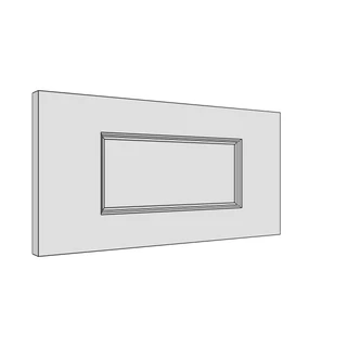 397 × 197mm ovolo door